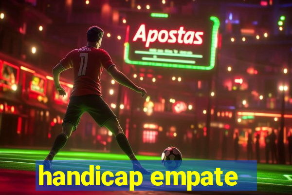 handicap empate - 1